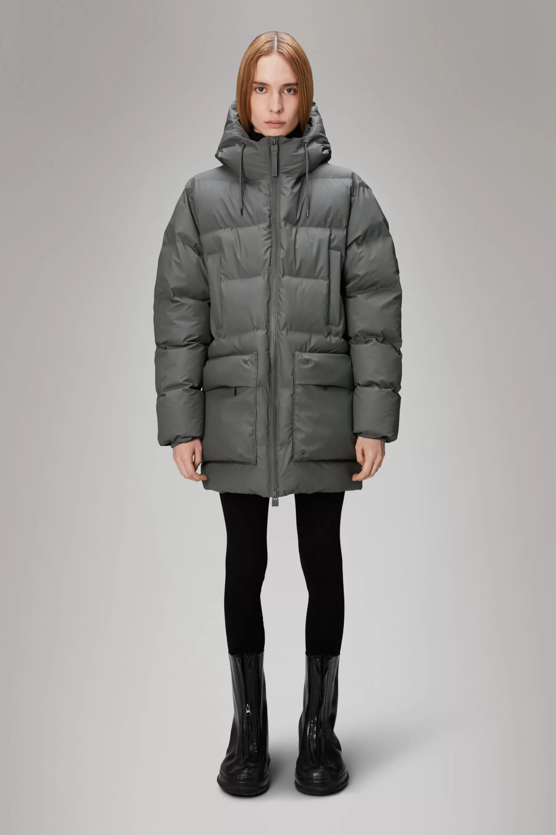 Dame Rains Puffers | Vinterjakker<Alta Longer Puffer Jacket