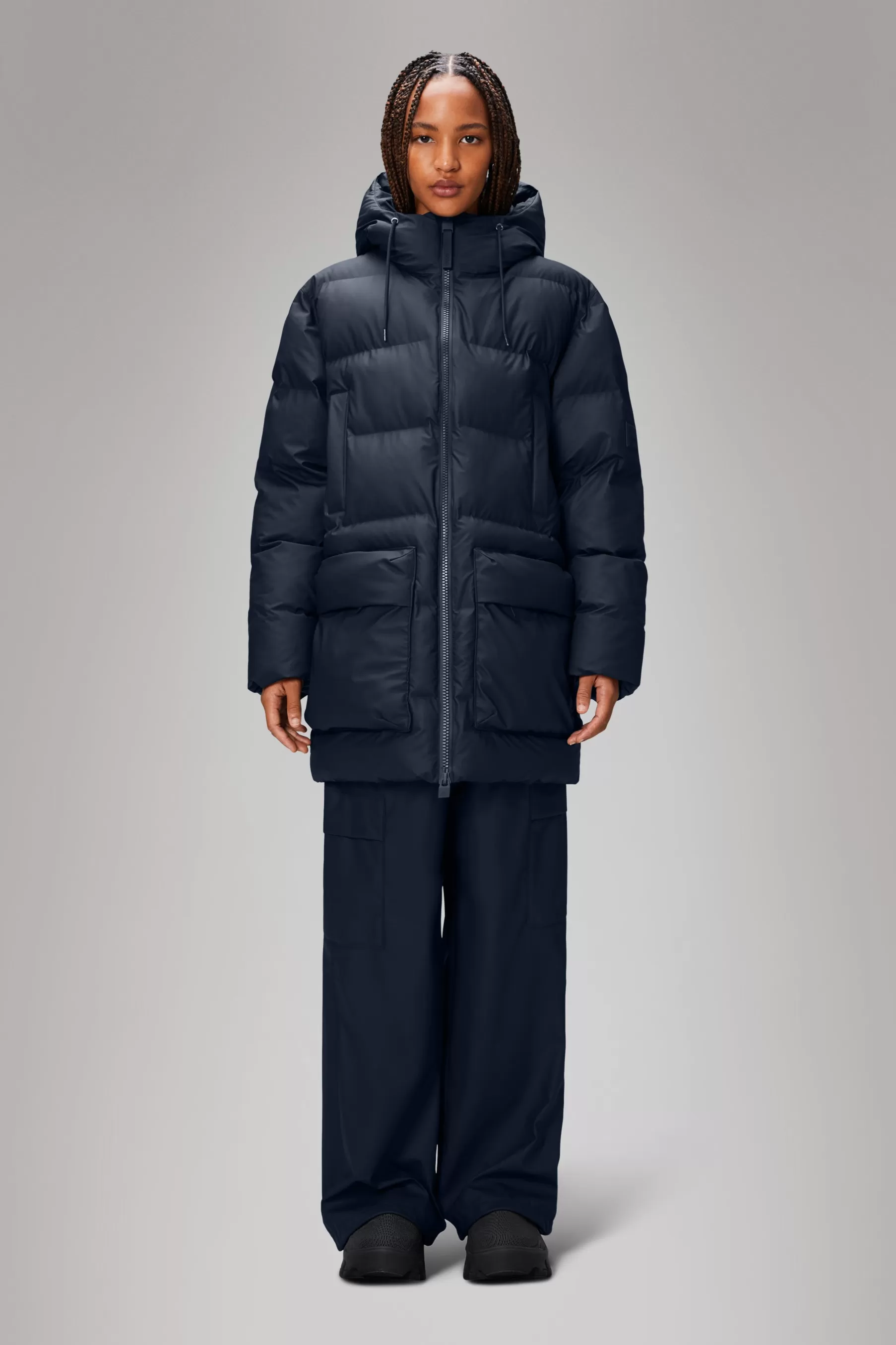 Dame Rains Puffers | Vinterjakker<Alta Longer Puffer Jacket