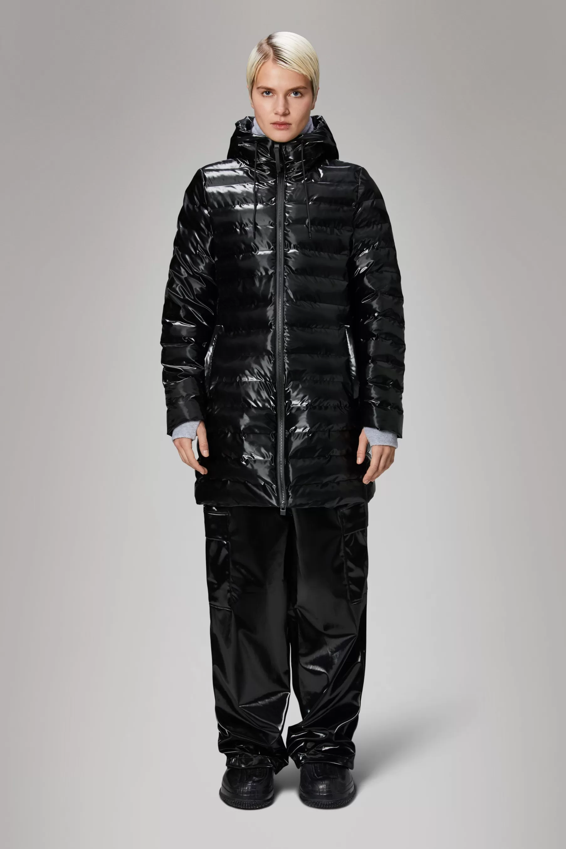 Dame Rains Puffers | Vinterjakker<Alta Longer Puffer Jacket