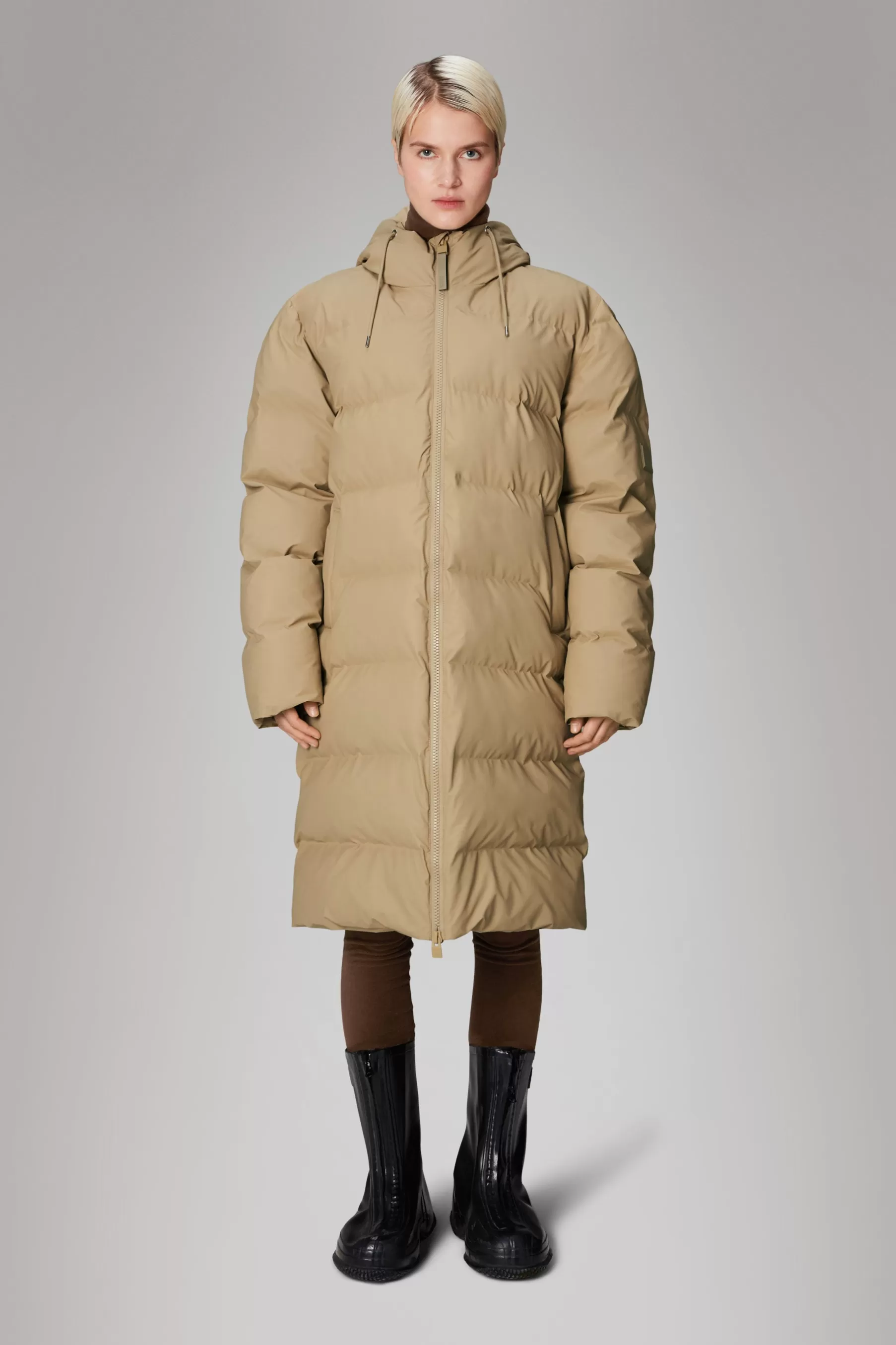 Dame Rains Puffers | Vinterjakker<Alta Longer Puffer Jacket