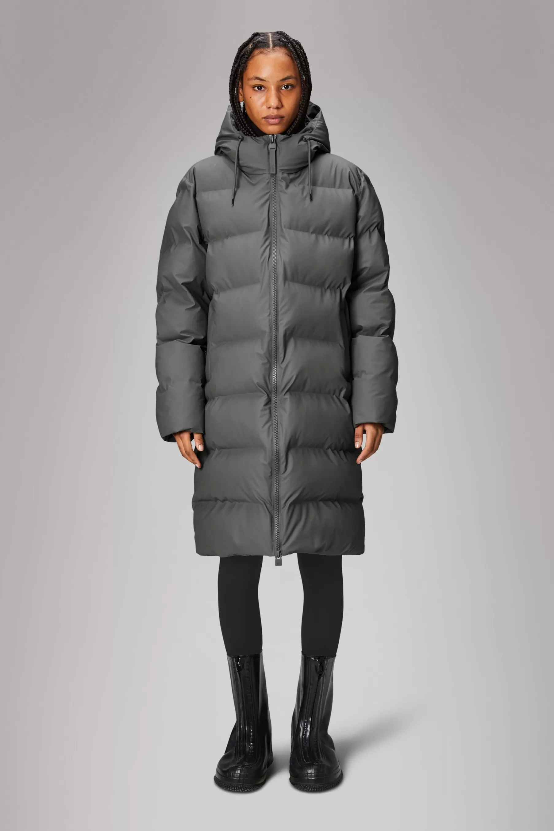 Dame Rains Puffers | Vinterjakker<Alta Longer Puffer Jacket